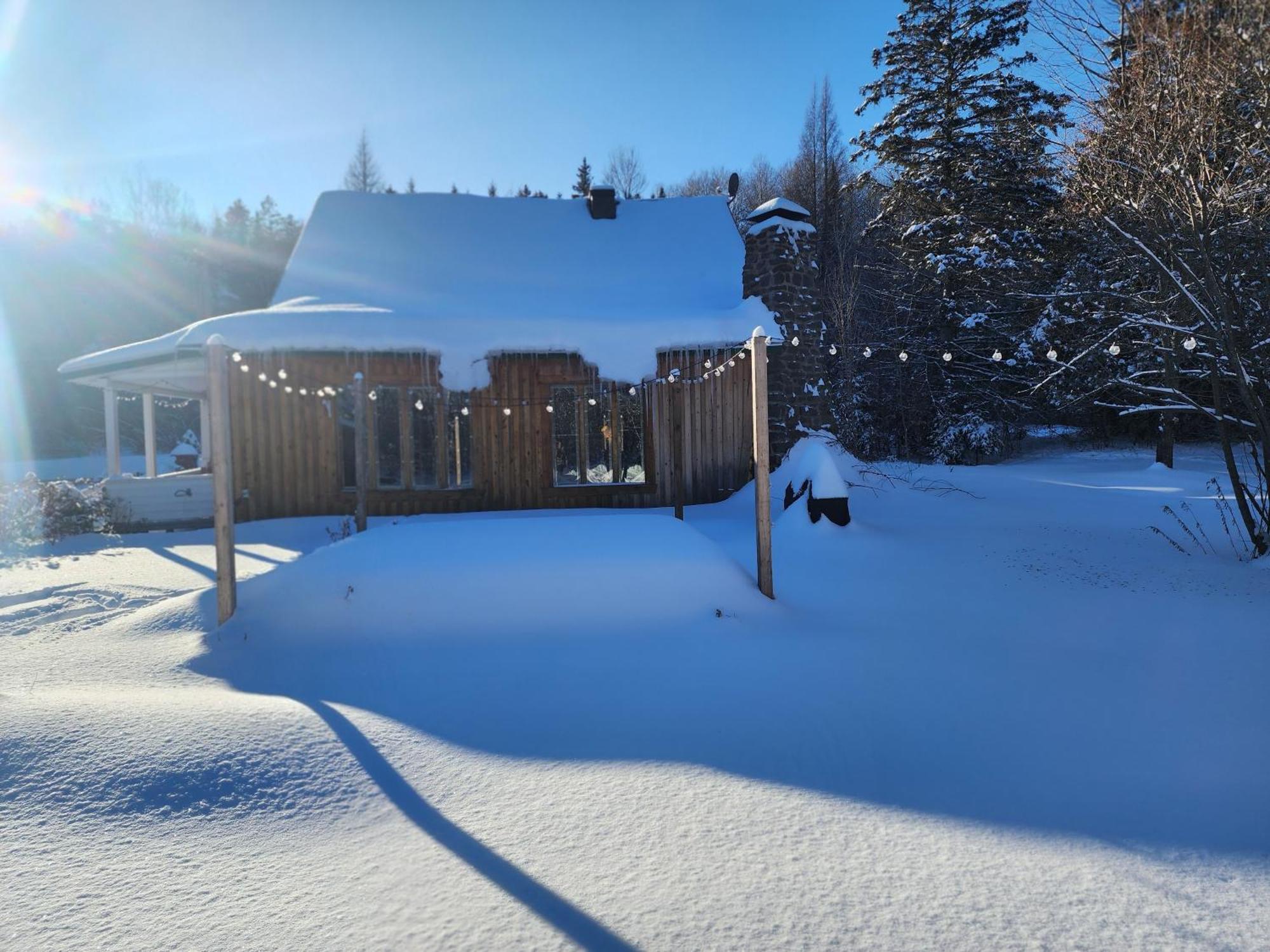Chalets Nabu La Sacacomie - Riviere - Billard بلدية سان ألكسيس دي مونت المظهر الخارجي الصورة